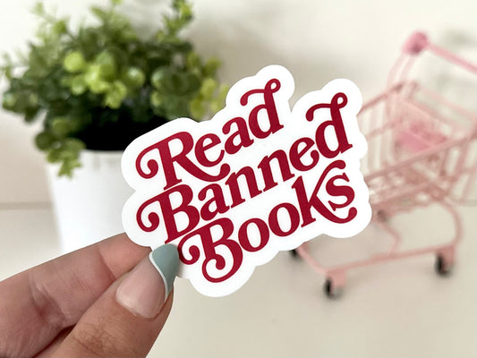Read Banned Books sticker