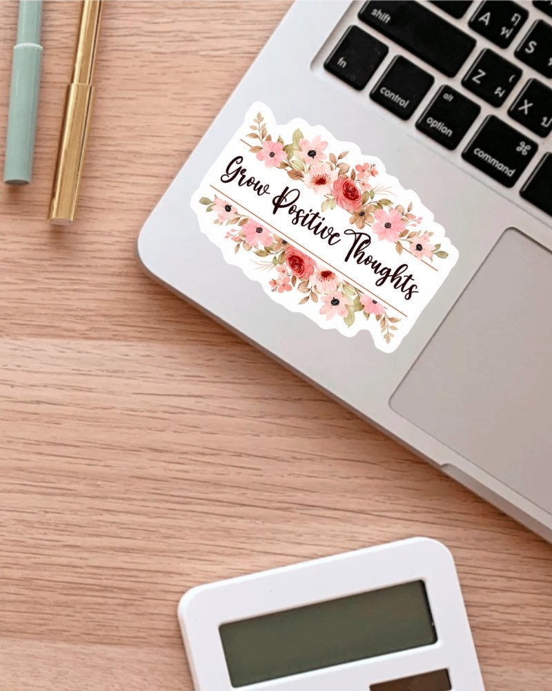 Grow Positive Thoughts sticker – view 2