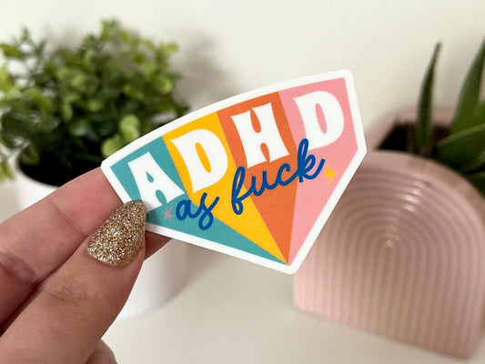 ADHD AF sticker