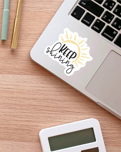 Keep Shining sticker – view 3