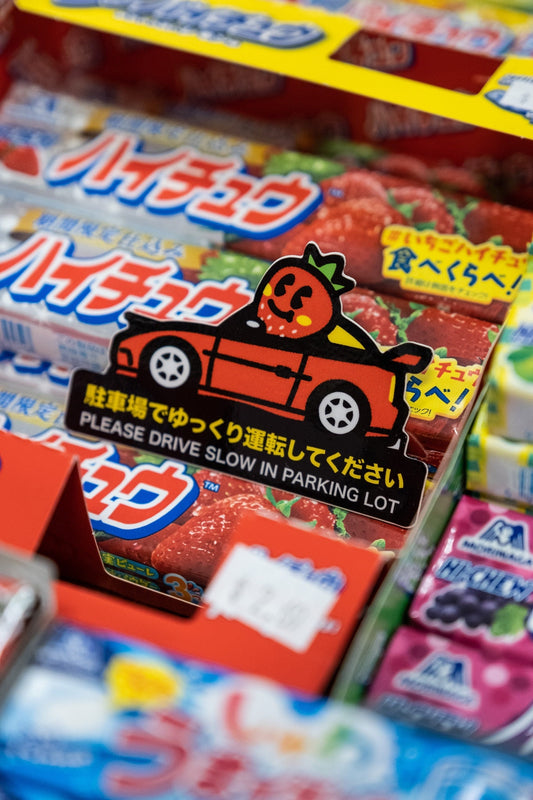 Drive Slow in Parking Lot Sticker JDM car sticker