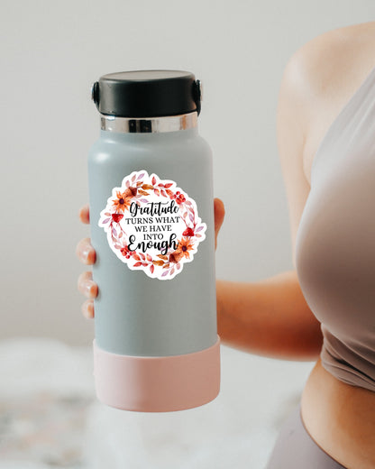 Gratitude sticker – view 2