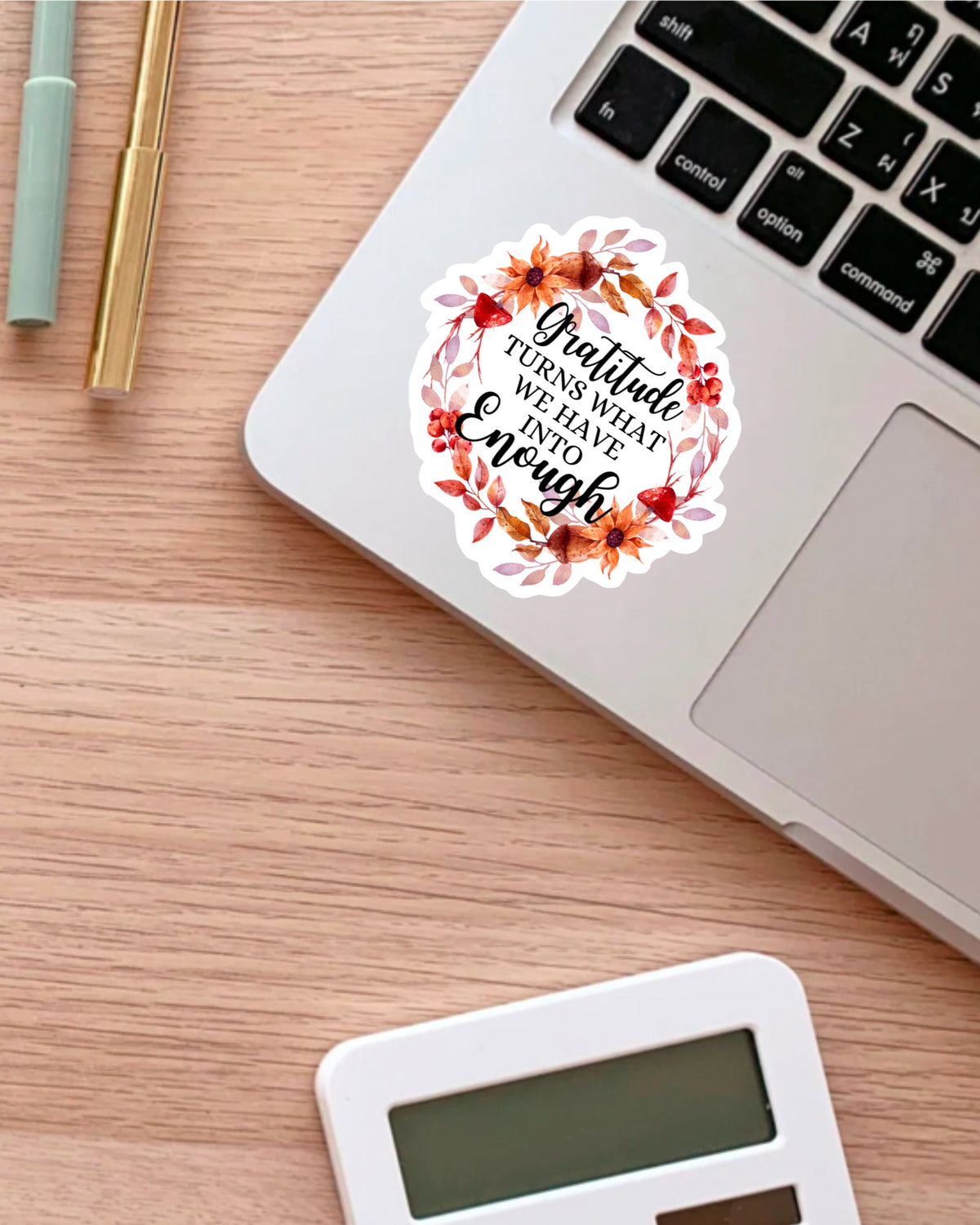 Gratitude sticker – view 3