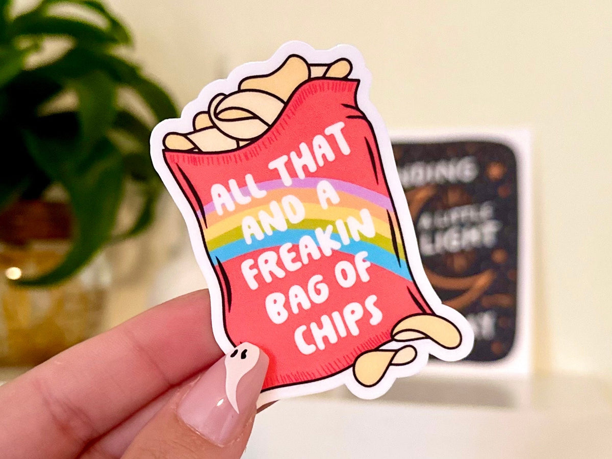 All That & a Bag of Chips sticker
