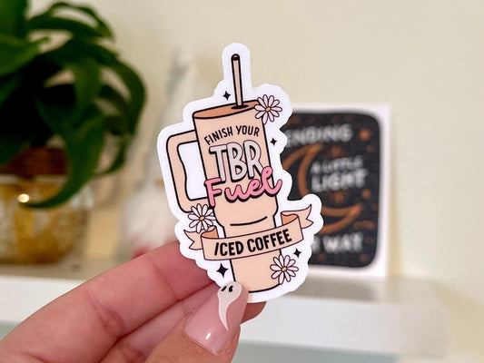 Finish Your TBR Fuel sticker