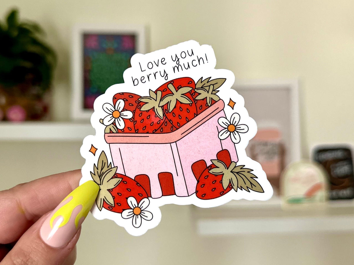 Love You Berry Much sticker