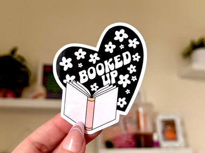Booked Up sticker