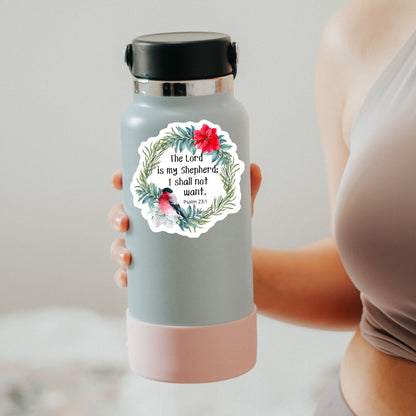 The Lord Is My Shepherd sticker – view 2