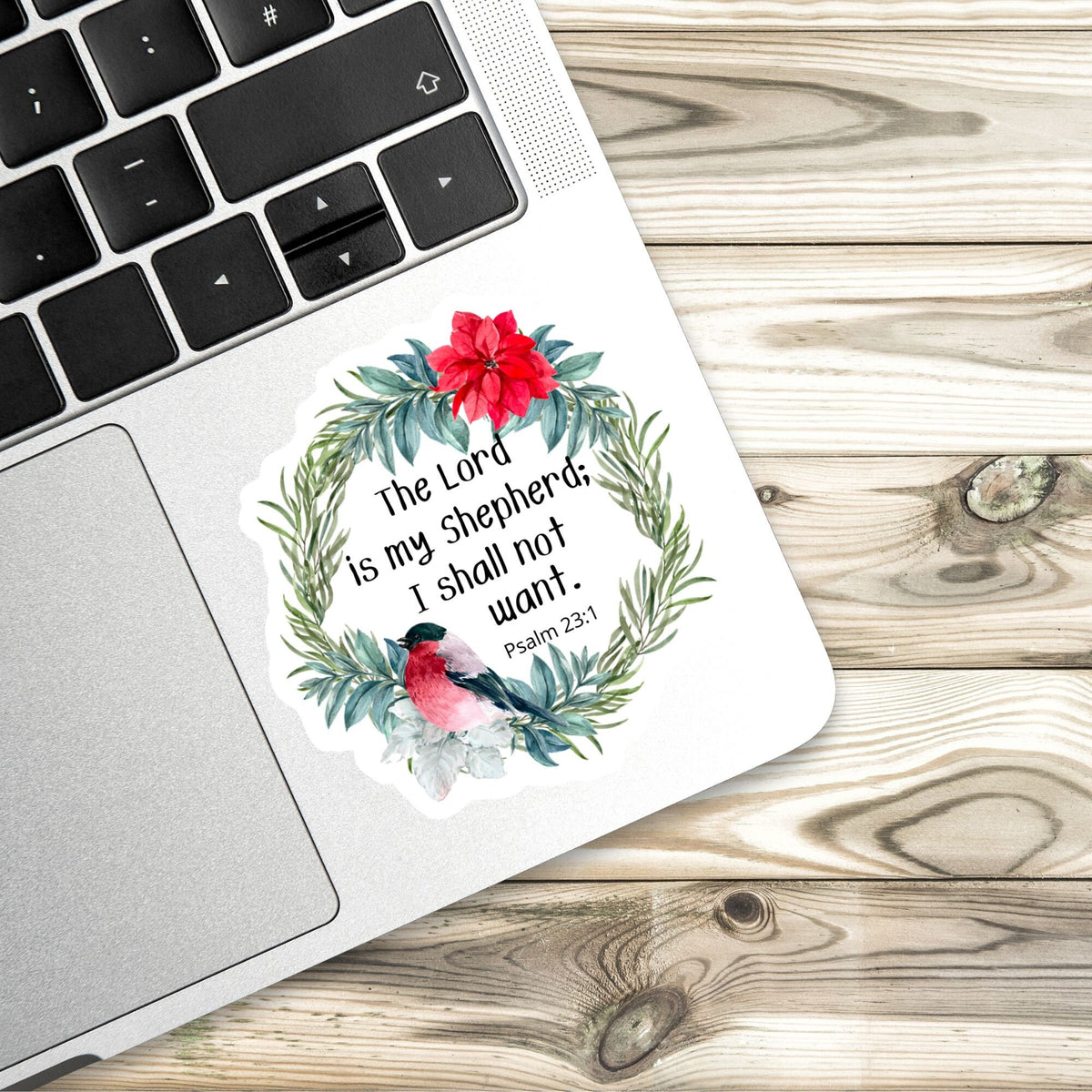 The Lord Is My Shepherd sticker – view 3