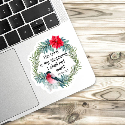 The Lord Is My Shepherd sticker – view 3