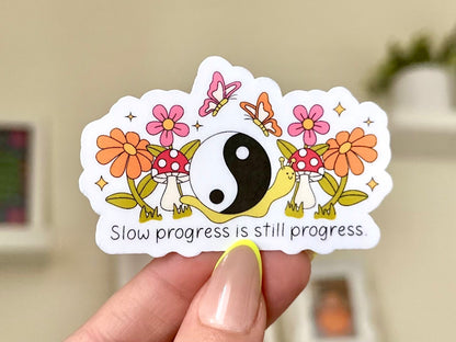 Slow Progress sticker