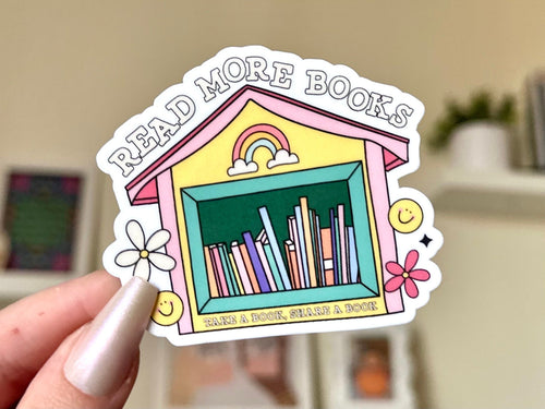 Read More Books sticker