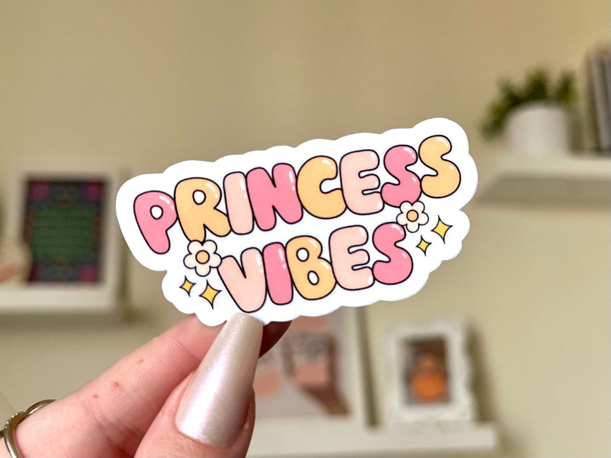 Princess Vibes sticker, his princess