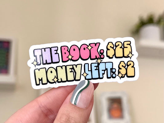 The Book sticker, funny book