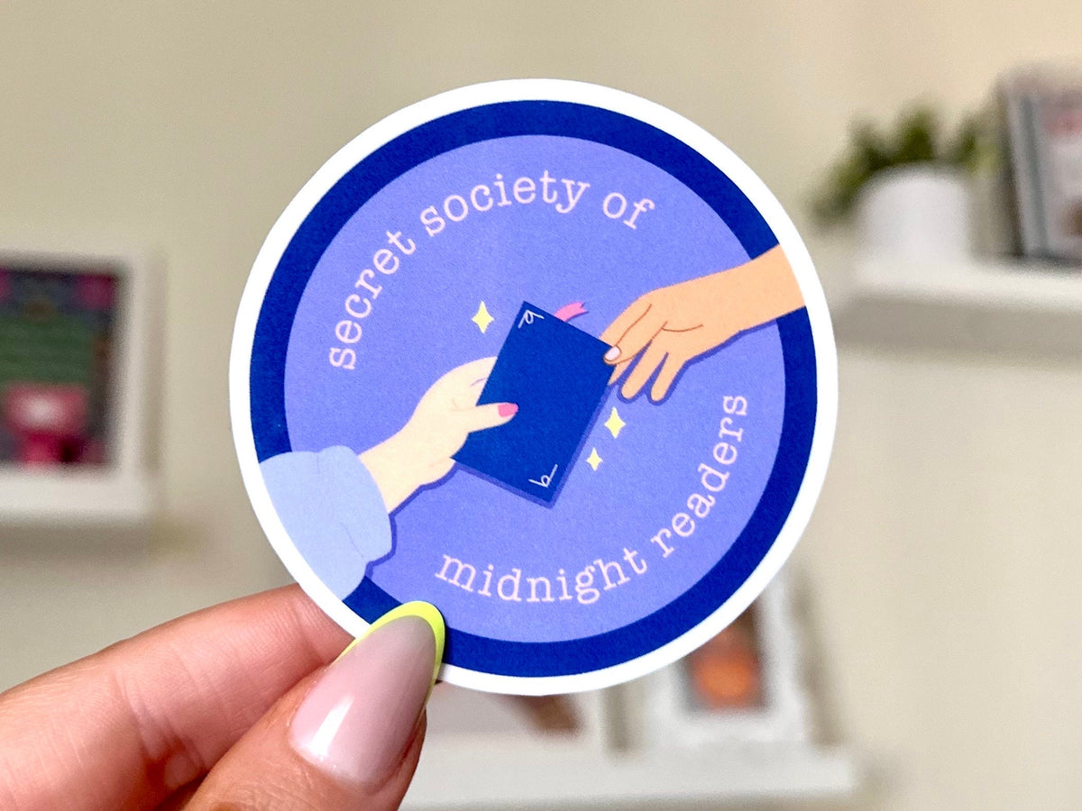 Secret Society of Midnight Readers sticker