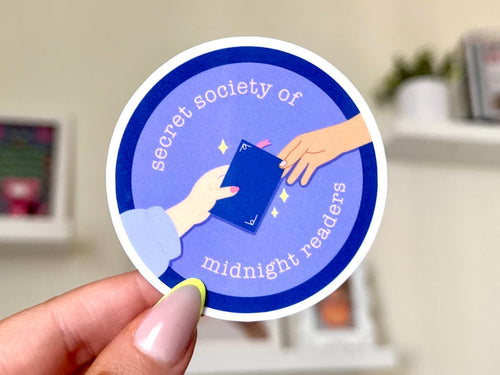 Secret Society of Midnight Readers sticker