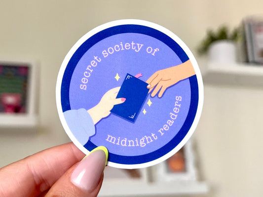 Secret Society of Midnight Readers sticker