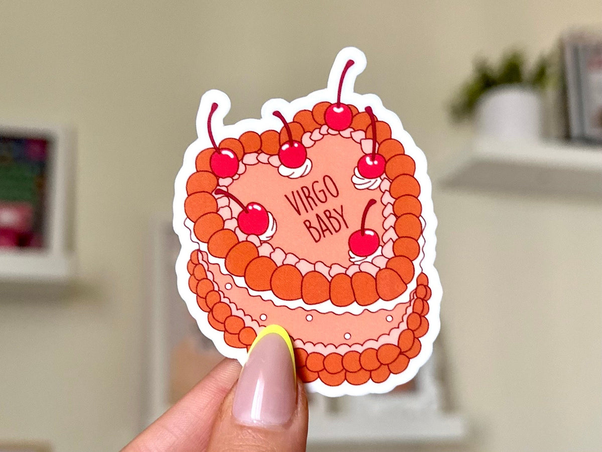 Virgo Baby sticker, zodiac signs