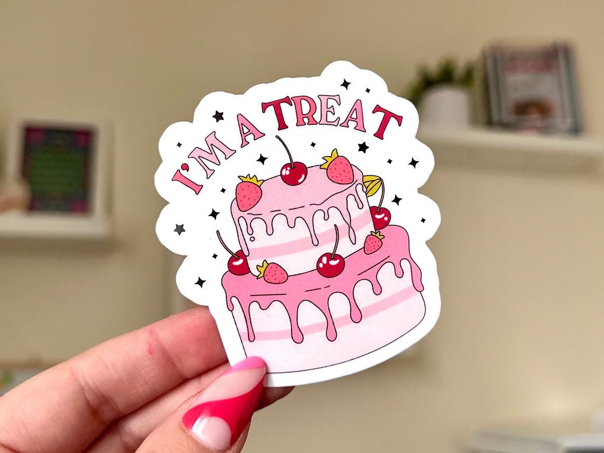 I’m a Treat sticker, for tablet