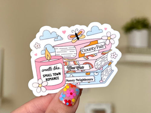 Small Town Romance sticker
