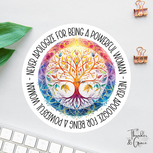 Feminist sticker