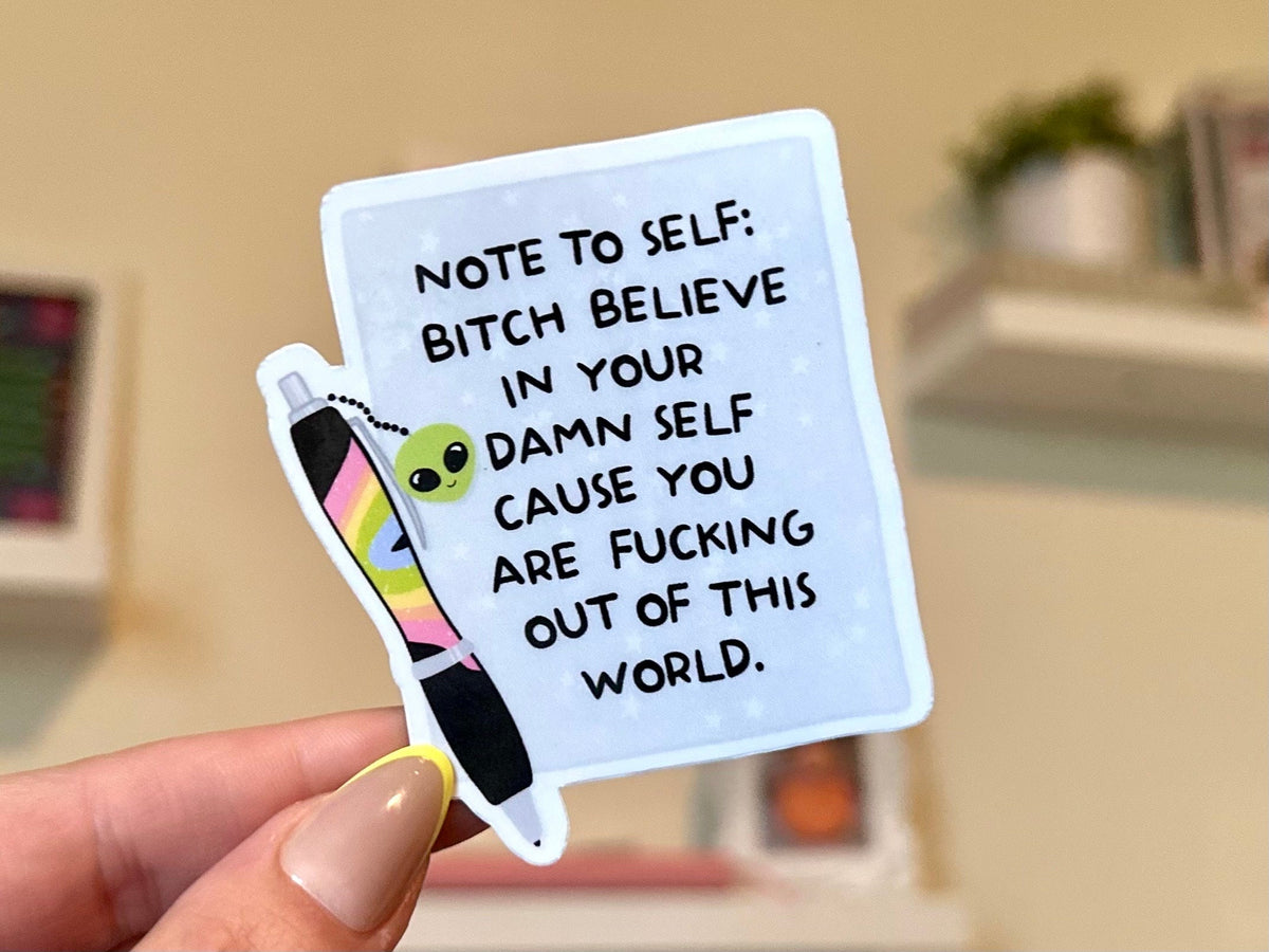 Believe in Yourself sticker