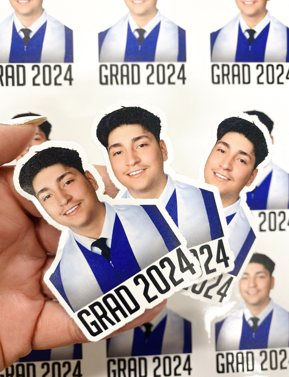 Personalized Graduation sticker, custom graduation – view 2