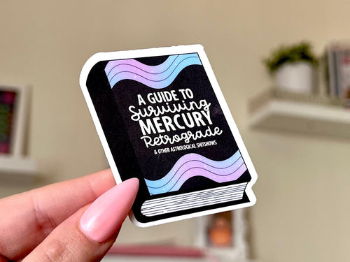 Mercury Retrograde Guide sticker