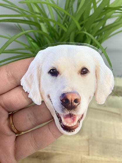 Custom Face sticker sheet – view 3