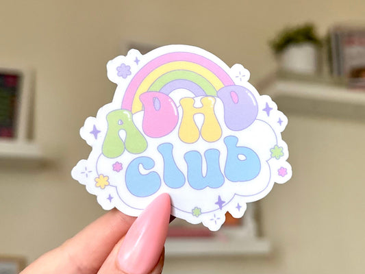 ADHD Club sticker