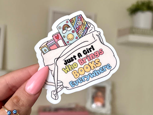 Book Lover sticker
