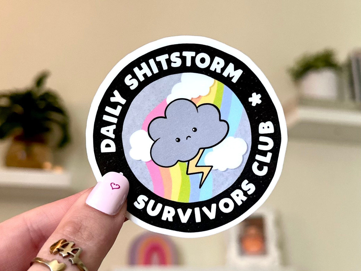 Daily Sh!tstorm Survivors Club sticker