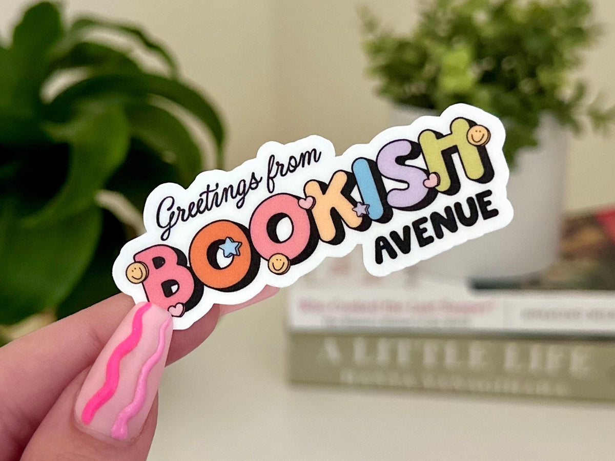 Bookish Avenue sticker