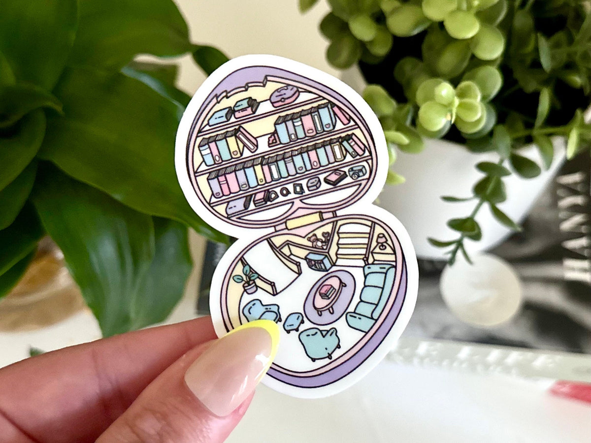Pocket Library sticker