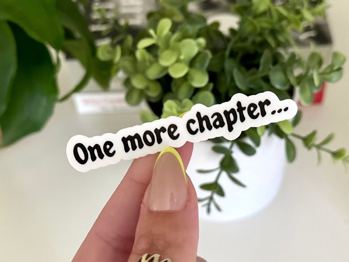 One More Chapter sticker