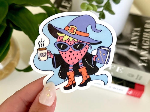 Strawberry Witch sticker