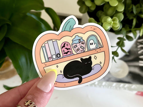 Pumpkin Library sticker