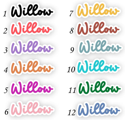 Custom Teacher Name Sticker by Stickreews — view 2