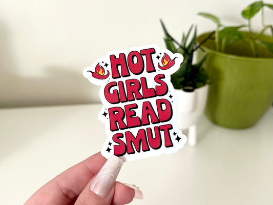 Hot Girls Read Smut sticker