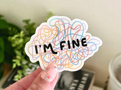 I’m Fine sticker