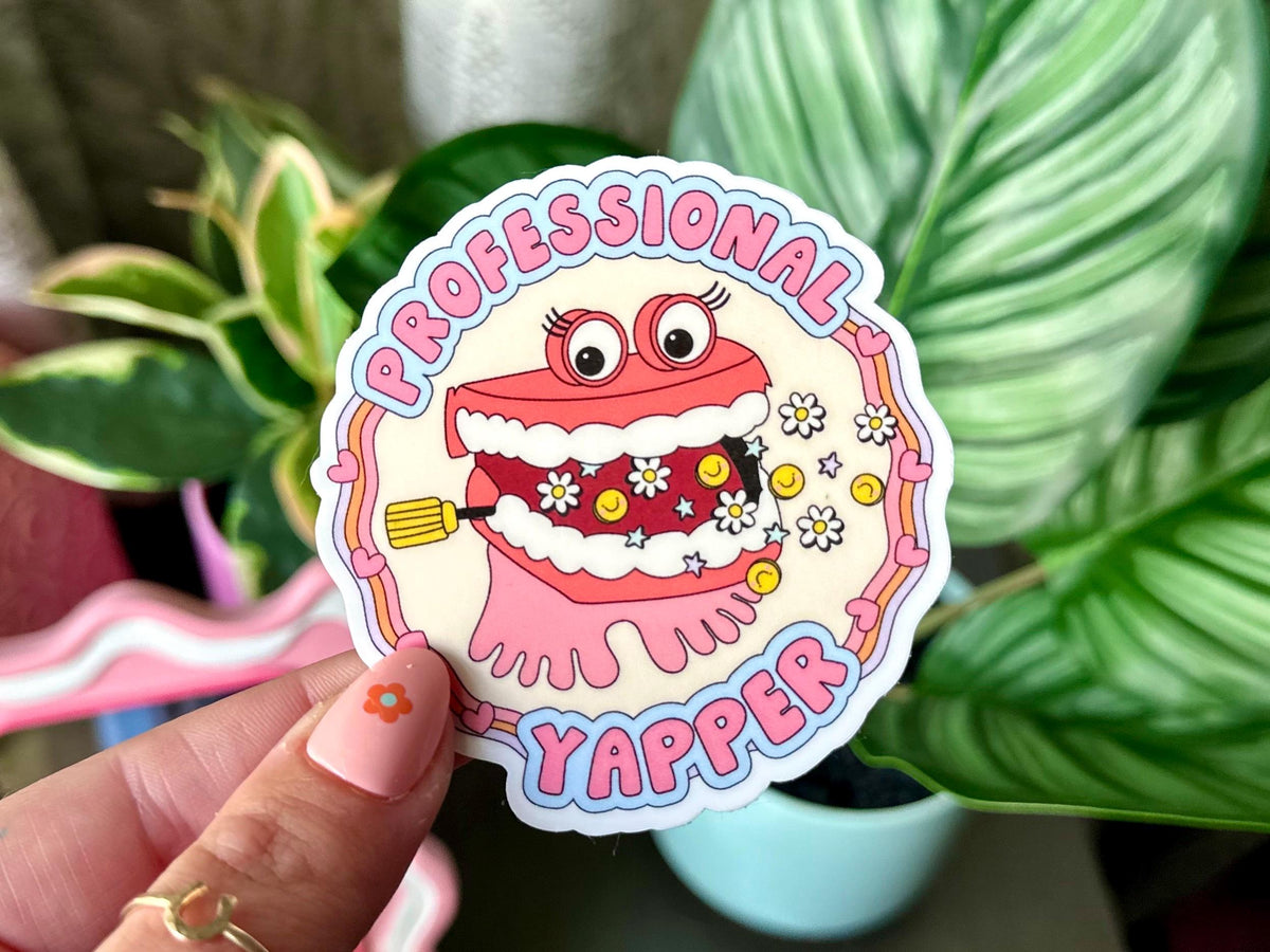 Professional Yapper sticker