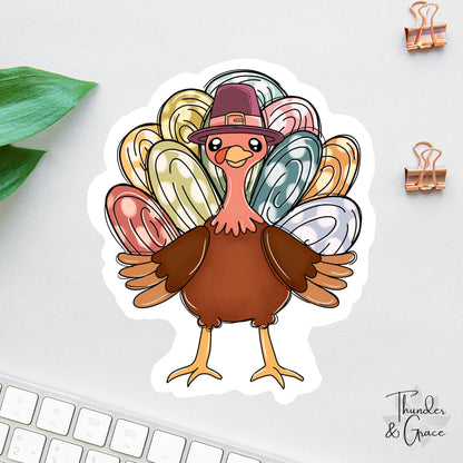 Cute Thanksgiving sticker