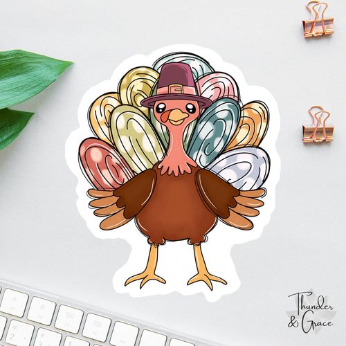 Cute Thanksgiving sticker