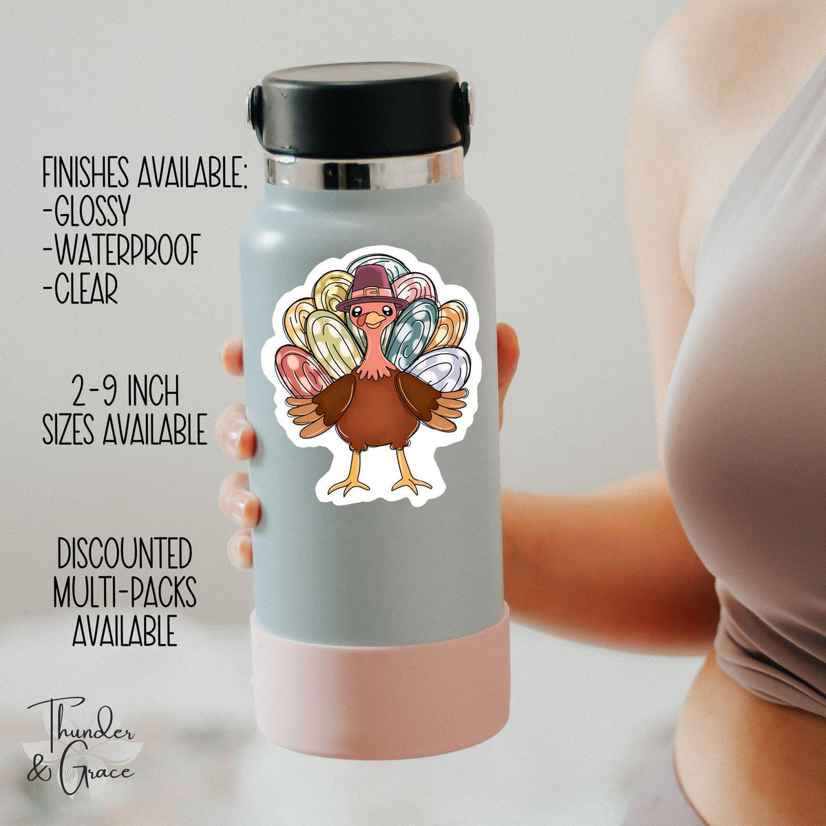 Cute Thanksgiving sticker – view 3