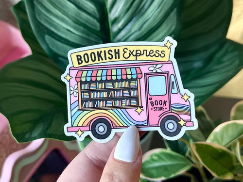 Bookish Express sticker