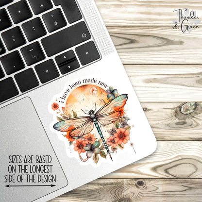 I Have Been Made New sticker, words of affirmation – view 2