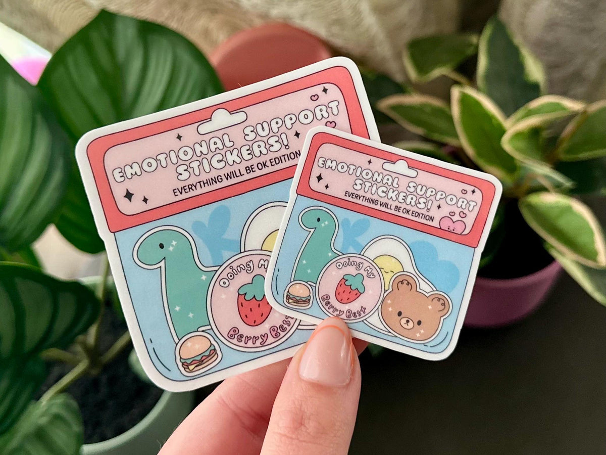 Emotional Support sticker – view 2
