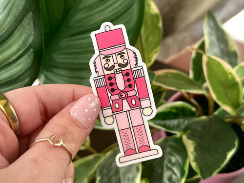 Pink Nutcracker sticker