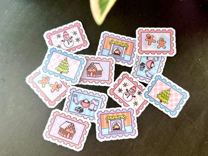 Holiday Stamp sticker – view 3