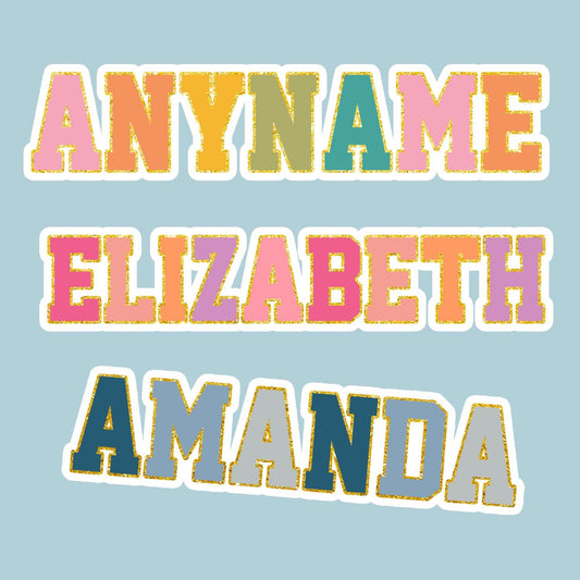 Custom Name Sticker by Stickreews